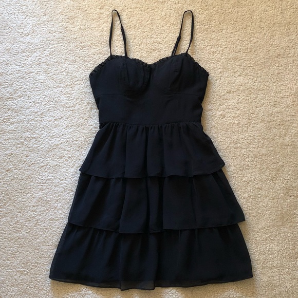 American Eagle Layered Ruffle Dress - Picture 2 of 5
